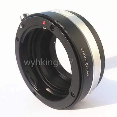 Pentax K PK-A DA AF Lens To M4/3 Micro 4/3 Aperture Adapter GH4 G10 GX7 EPL7 GF6