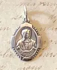 St Maguerite d’Youville Medal–Patron Difficult Marriages-Sterling Silver Replica