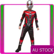 Kids Ant-Man Quantuma Costume Boys Child Superhero AntiMan And The Wasp Jumpsuit