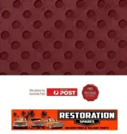 HOLDEN HD panel van RED GOLF BALL ROOF HEAD HOOD LINING (5D)