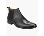 Florsheim Jackson Chelsea Men's Plain Toe Chelsea Boot Shoes - BLACK