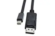 Cabac 1m Multi Stream Ultra HD 4K Resolution Mini Displayport Black