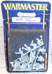 Warmaster Dwarf Characters NIB OOP - Warhammer Fantasy 10mm N Scale
