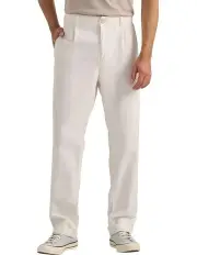 [MJ Bale] Marlon Side Tab Chino in White