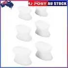 1 Pair Silicone Toe Separators Overlap Toe Divider Hallux Valgus Corrector