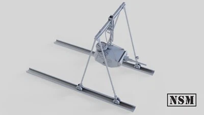 NSM German Tank Crane,1/56th Scale,28mm For Bolt Action.