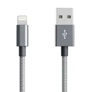 USB Cable Charger for Apple iPhone X 8 7 6 5 5s iPad Nylon 1M