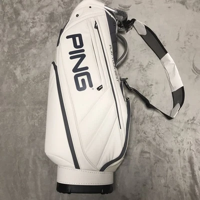 PING Pin Caddy Bag Ivory Synthetic Leather 3.5kg Brand New Unused