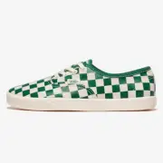 New Vans Authentic Low Pro Checkerboard Green/White Sneakers Low-Top Shoes 2024