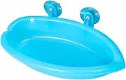 B Baosity Bird Baths Tub Bowl Bath Accessories Bathroom Water Bowl Bird Birdbath Tub Bird Shower Tub for Parakeets Budgerigar Lovebirds, No Mirror