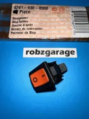 NEW OEM STIHL STOP/KILL SWITCH BUTTON BG56 BG66 C BG86 C SH56 SH86 HS82 R,T -B60