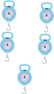 Healeved 5pcs Travel Weight Scale Compact and Lightweight Spring Scale Perfect for Household and Outdoor