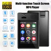 Bluetooth 5.3 MP4 MP3 Music Player Speaker Support 128GB Recorder Touch Screen