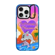 iPhone 16 Pro Impact Ring Stand Case MagSafe Compatible CALIFORNIA DREAMS