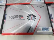 New 6 Dozen Callaway Chrome Soft X LS Triple Track Golf Balls 72 Golf Balls