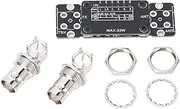 QRP SWR Meter Kit, 1 to 50MHz Multi Purpose QRP SWR Meter, Power Amplifier Accessory, with Removable BNC Soldering Plates, SWR Power Display