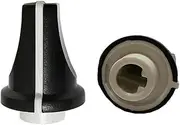 5pcs Mixer Controller Knob Switch Potentiometer Cap D Half Shaft Inner Hole 6mm