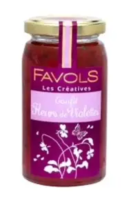 Favols French Artisan Violet Petal Confit All Natural Food Jam Preserve Gourmet