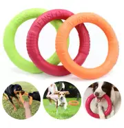 Floating Water Dog Toys Pet Flying Disk Training Ring Interactive Toy Puller