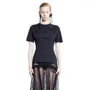 [SIMONE ROCHA] Balconette Bust T-shirt Black