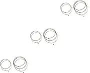 Totority 3sets Electric Guitar Strings Rich Tone Amplifier Strings for Guitar Bass Individually Wrapped Practice Friendly 6string*3
