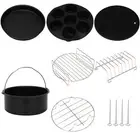 7 Set Pressure Cooker, Steamer & Air Fryer Bakeware Accessories Compatible6257