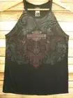 New Womens Harley Davidson Henna Sheild Halter Top Sz M NWT Horney Toads TX