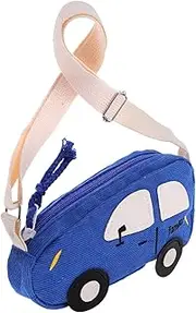 [MUCKLILY] 1Pc Cartoon Car Shape Crossbody Bag for Mini Shoulder Bag for Cute Messenger Bag for School Shopping Travel for Storing Snacks Essentials