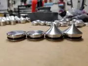 SUZUKI INTRUDER REAR FRAME PLUG CAPS SPIKES