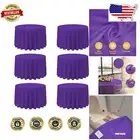 Elegant 6 Pack Purple Round Tablecloths 108" - Stain & Wrinkle Resistant Linen