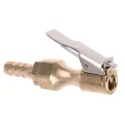 4 Brass Tire inflator Locking Air Chuck Adapter with 8mm Barb Connector