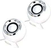 Loudspeaker Box Connection White Creative Speaker for Computer and Mobile