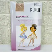 NWT‼ Bloch Contoursoft Children's Footed Tights T0981G - Ballet Tan Child Large