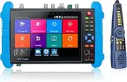 Henkion 7-Inch CCTV Camera Tester - AHD CVI TVI CVBS SDI IP With 8K H.265 WiFi POE HDMI RJ45 TDR DMM OPM VFL - Full Features IPC-9800MOVTADHS Pro