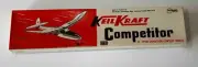 NEW - Keil Kraft "Competitor" 32" Free Flight Model Airplane Kit in Shrink Wrap