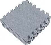 Alipis 4 Pack Eva Soft Puzzle Gym Tiles Interlocking Exercise Mats for Home Gym Vibration Protective Floor Mats