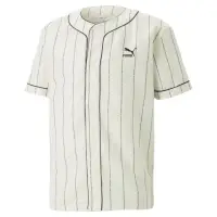 在飛比找momo購物網優惠-【PUMA】PUMA 流行系列P.Team 男棒球風短袖襯衫