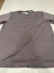 Greg Norman Loungewear SOFT COTTON SHARK TEE Gray L