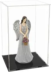 Odoria Acrylic Case Perspex Display Box (27.5x26.7x43.2 cm) Dustproof for 1/6 Figure 14 inch Doll, Assembly Required