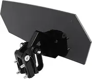 Universal Motorcycle Risen Clip On Windscreen Windshield Extension Spoiler Air Deflector for BMW R1200GS(Black-Black Bracket)