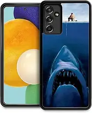 [WANKBLC] for Samsung Galaxy A14 5G Case, Shockproof Protective for Man Women Non-Slip for Samsung Galaxy A14 5G Ocean Shark Crazy Pattern