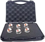 6pcs 12.7mm (0.5inch) BALL mini optical prism Copper Coated with Magnetic base for total station, sphere