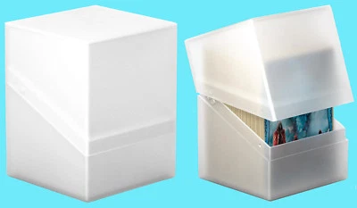 ULTIMATE GUARD BOULDER FROSTED Standard Size DECK CASE 100+ NEW Card Storage Box