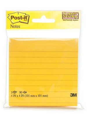 Post-it Super Sticky Notes