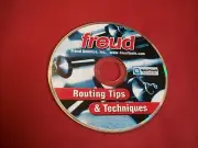 Freud Routing Tips & Techniques DVD For Freud Router Power Tools