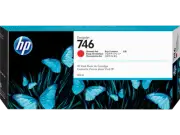 HP 746 300-ml Chromatic Red DesignJet Ink Cartridge, P2V81A