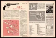 1959 Colt Double Action Revolver Parts Breakdown Article 2-Page Print Ad