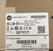 New Sealed 2711P-B10C22D9P PanelView Plus 7 Graphic Terminal 1-Year Warranty !