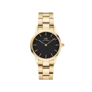 Daniel Wellington Iconic Link 32 Black & Gold Watch