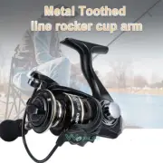 Carrete De Pesca Giratorio Fishing Reel 5.2:1 Spinning Coil Left/Right 12KG 12BB